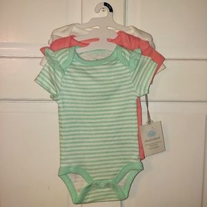 Cloud island 3-pack Bodysuits